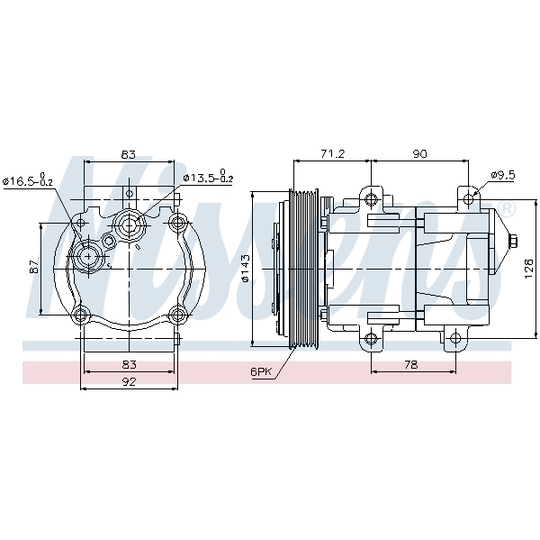 89059 - Compressor, air conditioning 