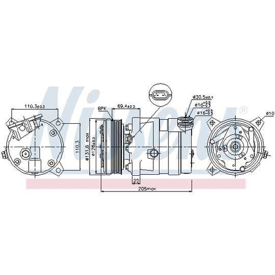 89058 - Compressor, air conditioning 