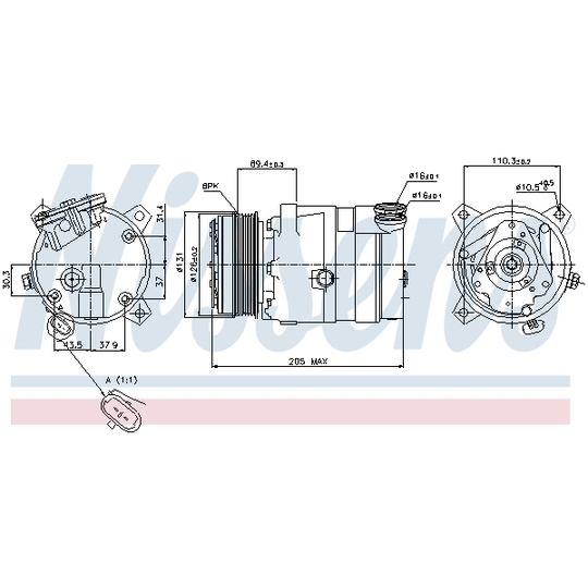 89062 - Compressor, air conditioning 