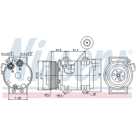 89070 - Compressor, air conditioning 