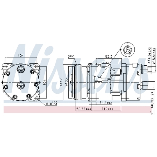 89123 - Kompressori, ilmastointilaite 