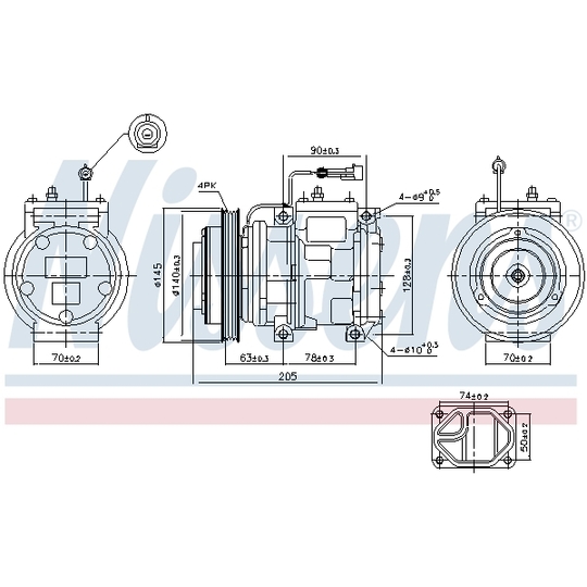 89119 - Kompressor, kliimaseade 