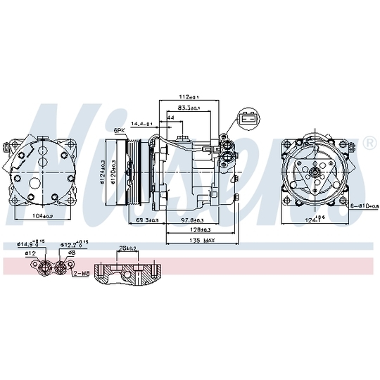 89203 - Kompressor, klimatanläggning 