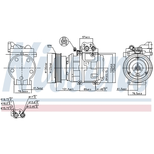 89153 - Compressor, air conditioning 