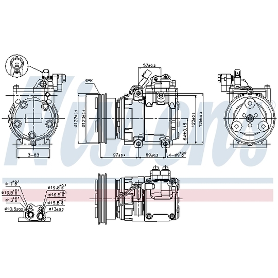 89277 - Kompressor, klimatanläggning 