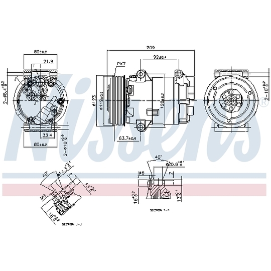 89323 - Kompressori, ilmastointilaite 
