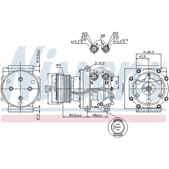 89331 - Compressor, air conditioning 