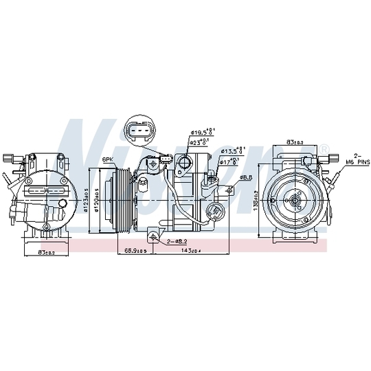 89304 - Compressor, air conditioning 