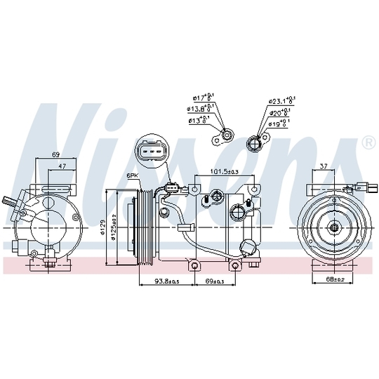 89306 - Compressor, air conditioning 