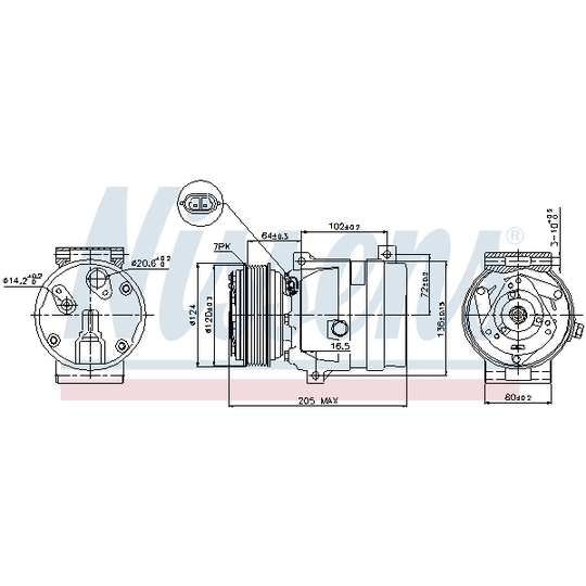 89435 - Compressor, air conditioning 