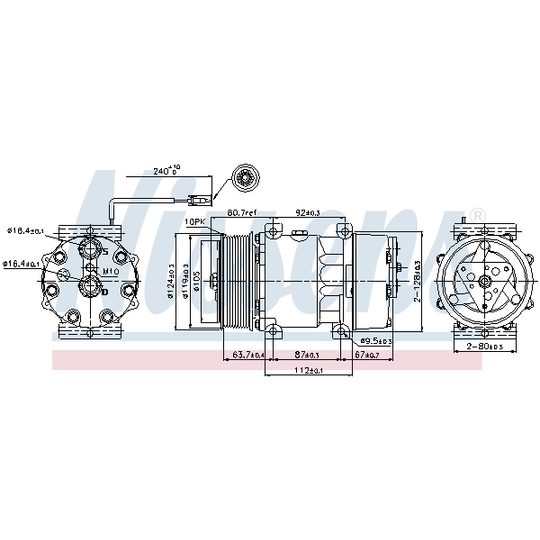 89474 - Compressor, air conditioning 