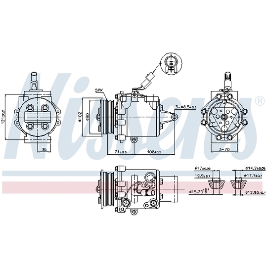 89591 - Compressor, air conditioning 