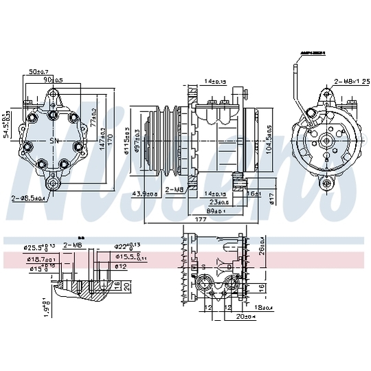 89691 - Compressor, air conditioning 