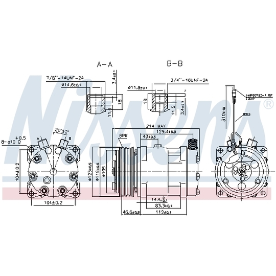 89657 - Compressor, air conditioning 