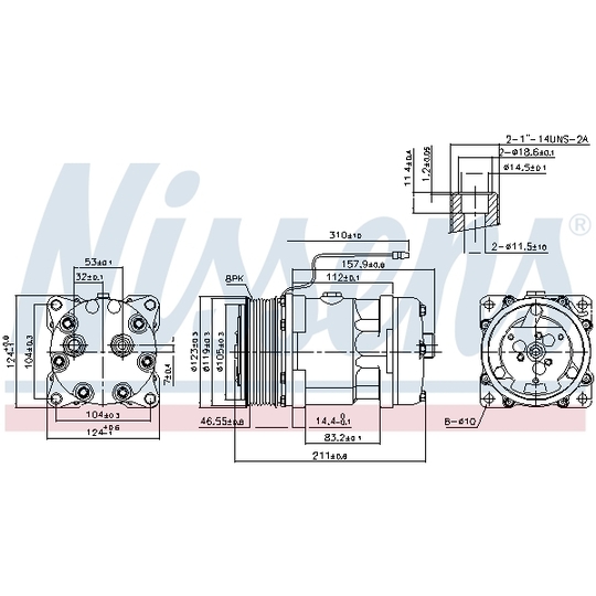 89857 - Compressor, air conditioning 