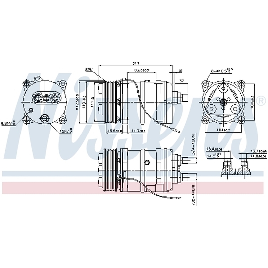899919 - Compressor, air conditioning 