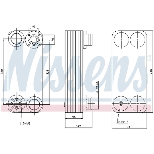 90761 - õliradiaator, retarder 