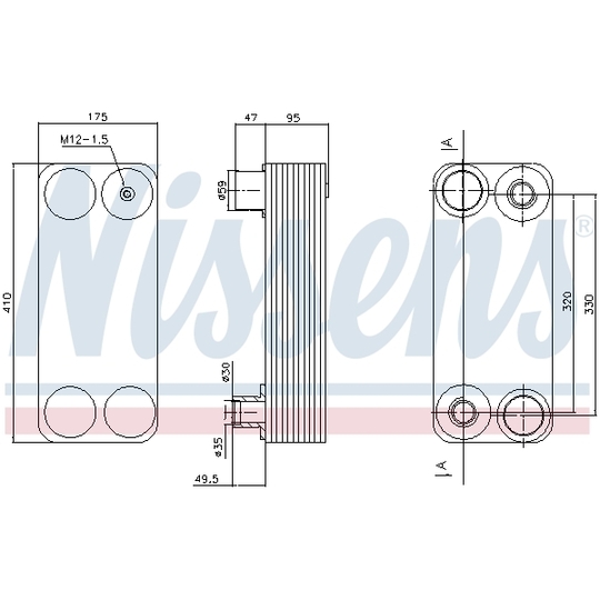 90767 - õliradiaator, retarder 