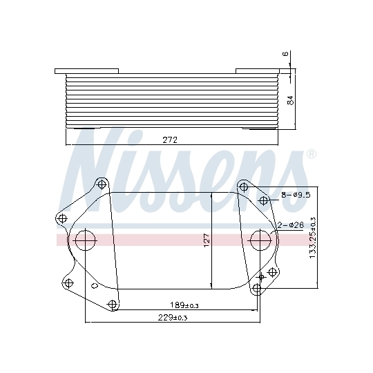 91139 - Oil Cooler, engine oil 