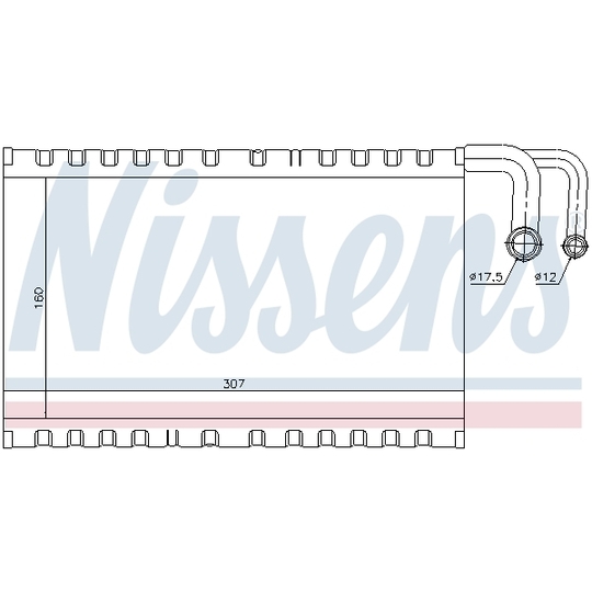 92235 - Evaporator, air conditioning 