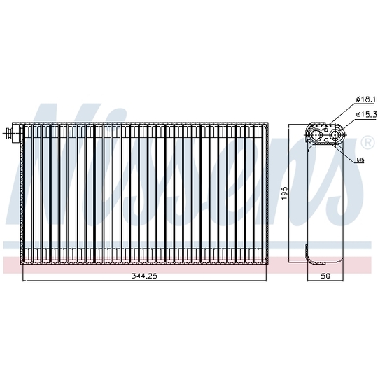 92310 - Evaporator, air conditioning 