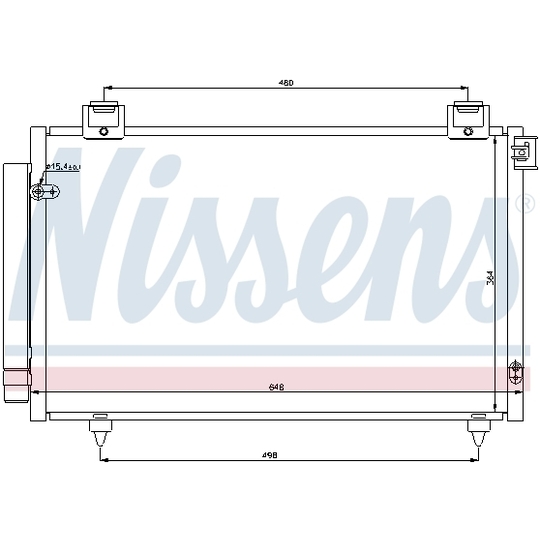 940199 - Kondensor, klimatanläggning 