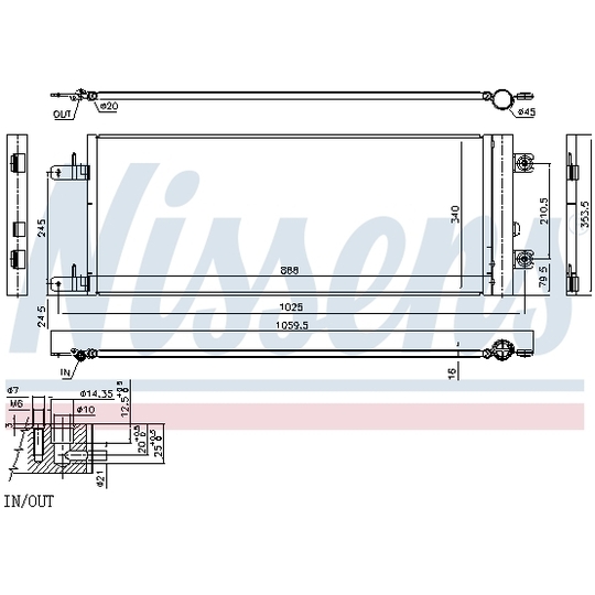 940409 - Condenser, air conditioning 