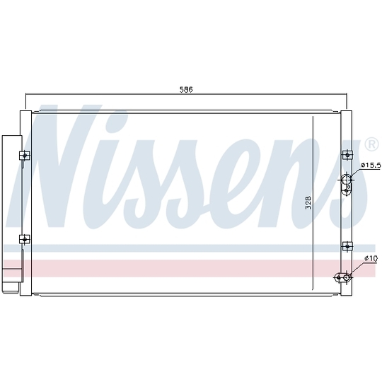 940366 - Condenser, air conditioning 