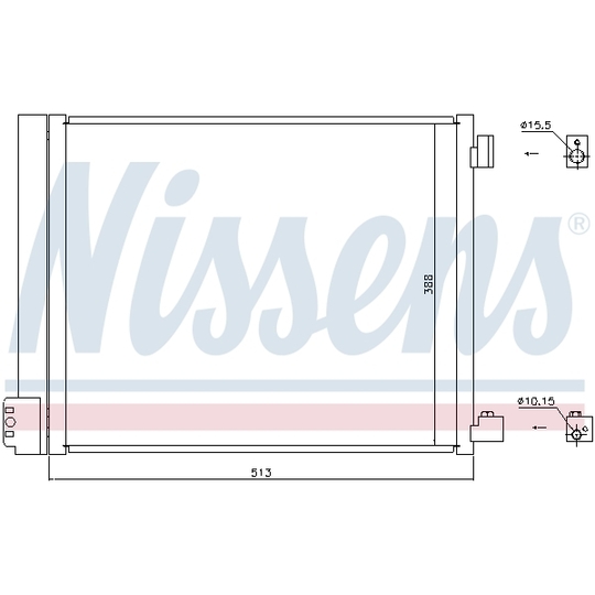 940371 - Condenser, air conditioning 