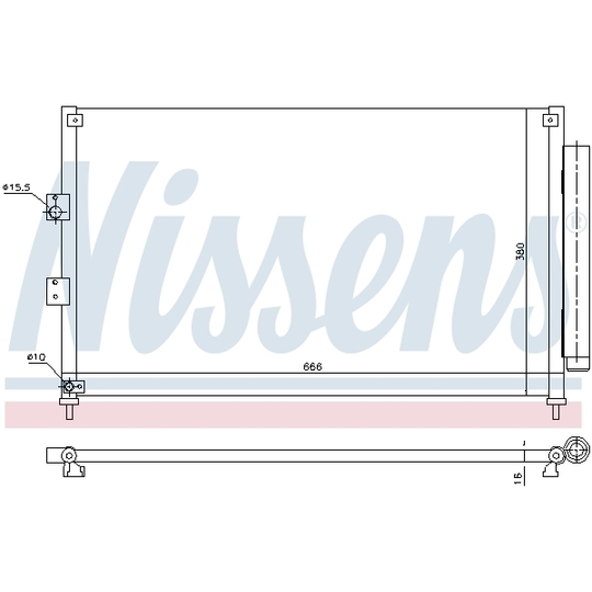 940362 - Kondensor, klimatanläggning 