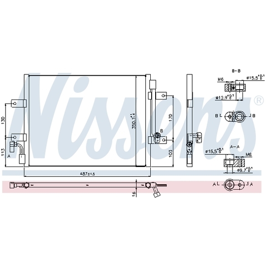 940311 - Condenser, air conditioning 