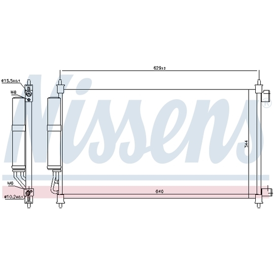 940382 - Condenser, air conditioning 