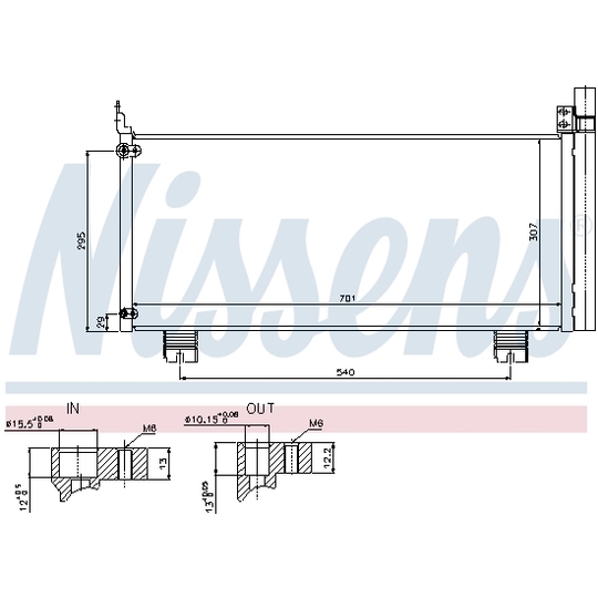 940344 - Condenser, air conditioning 