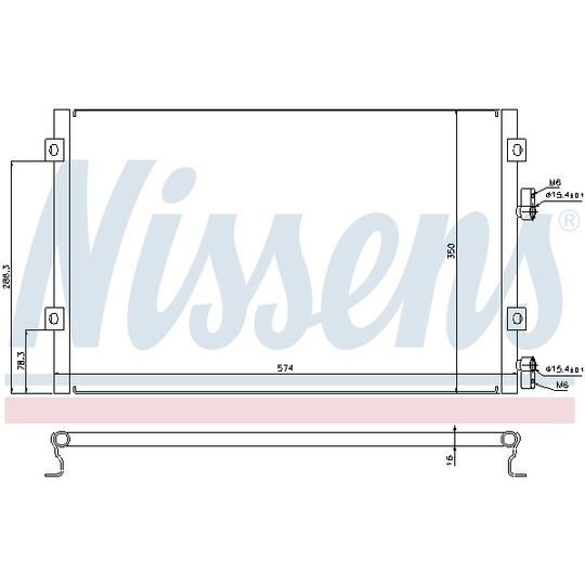 940289 - Condenser, air conditioning 