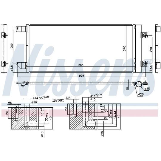 940495 - Condenser, air conditioning 