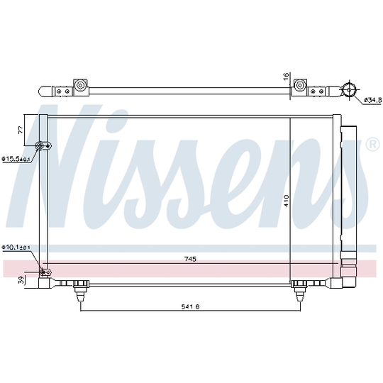 940671 - Condenser, air conditioning 