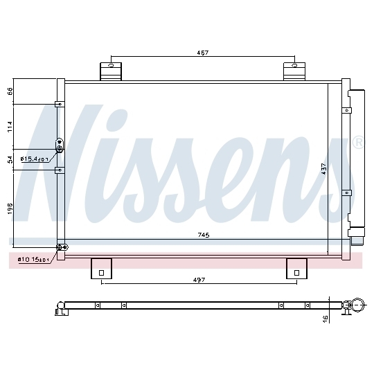 940697 - Condenser, air conditioning 