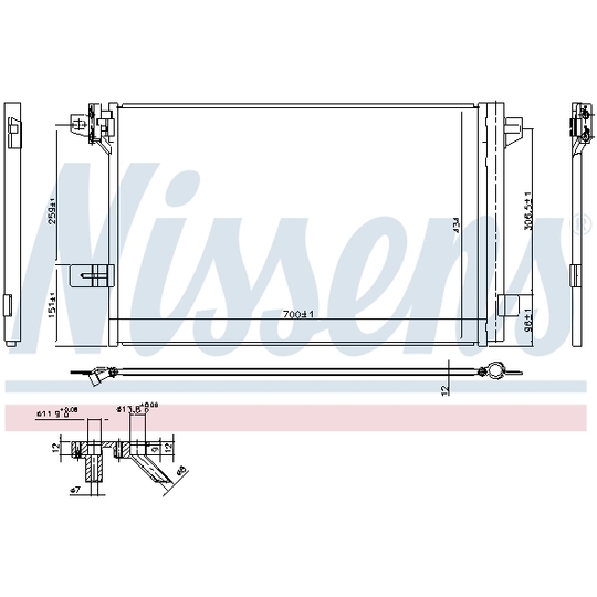 940732 - Condenser, air conditioning 