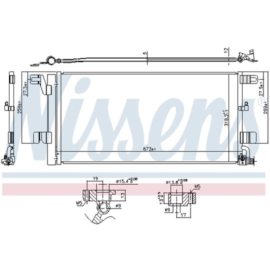 940752 - Condenser, air conditioning 