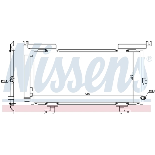 940794 - Condenser, air conditioning 