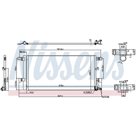 941076 - Condenser, air conditioning 