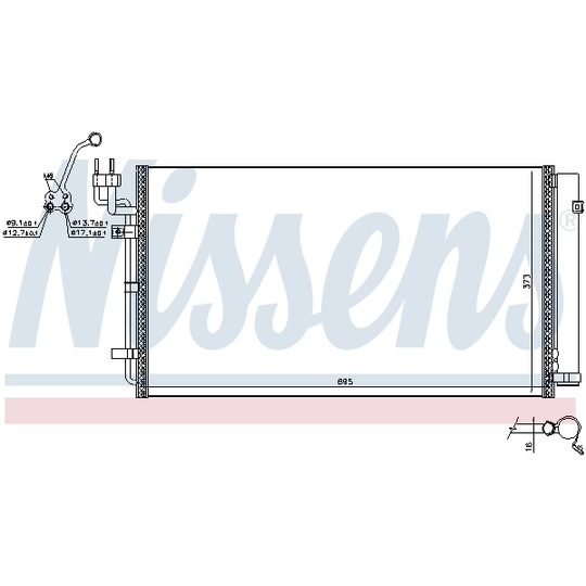 941121 - Condenser, air conditioning 