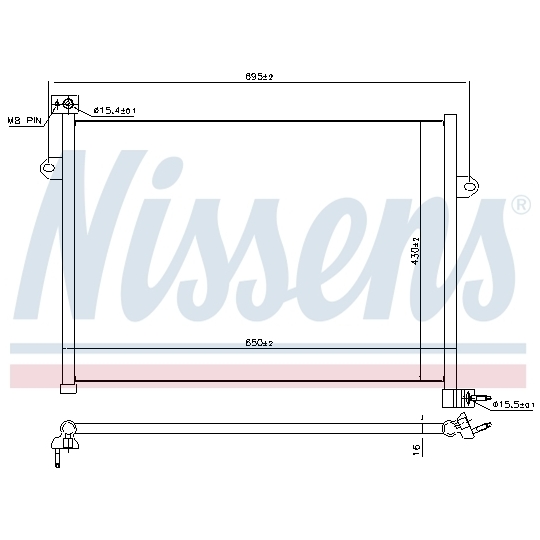 941148 - Condenser, air conditioning 