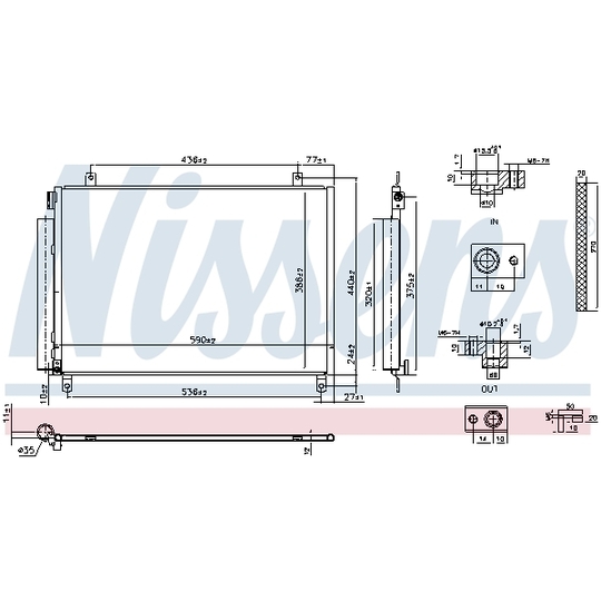 941171 - Condenser, air conditioning 