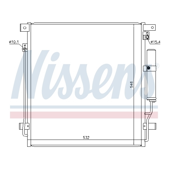 941168 - Condenser, air conditioning 