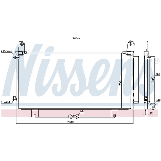 941223 - Condenser, air conditioning 