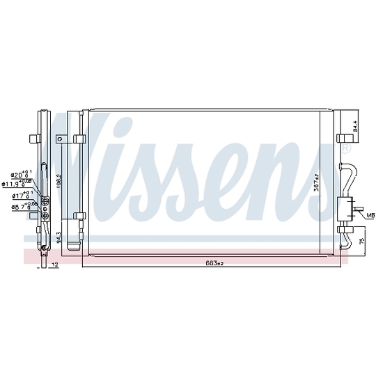 941181 - Condenser, air conditioning 