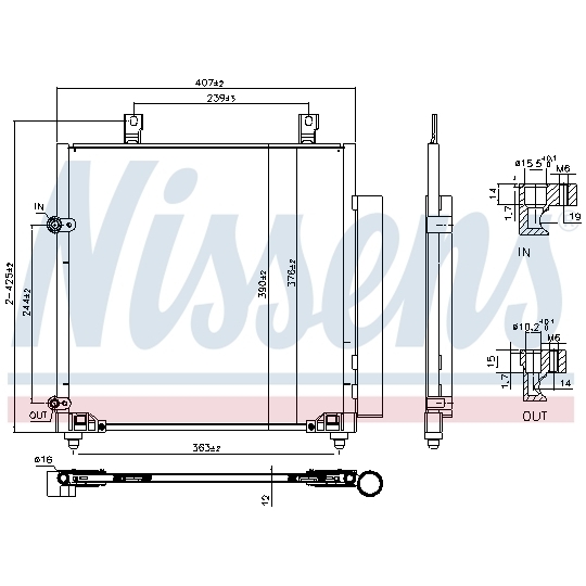 941222 - Condenser, air conditioning 