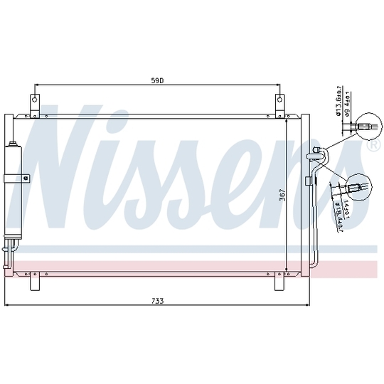 94935 - Condenser, air conditioning 