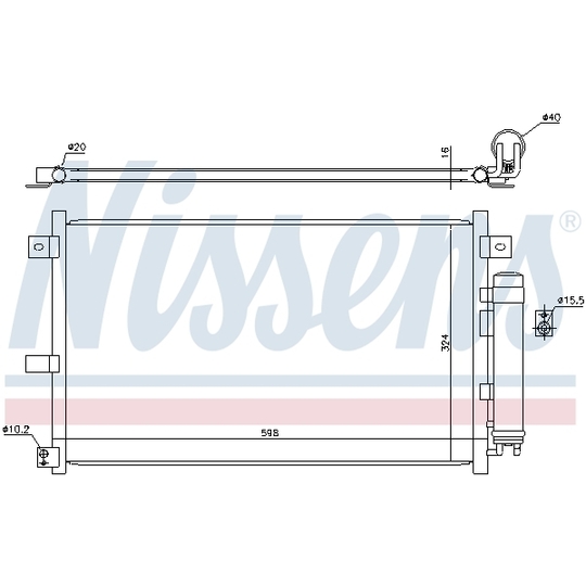 94949 - Kondensor, klimatanläggning 